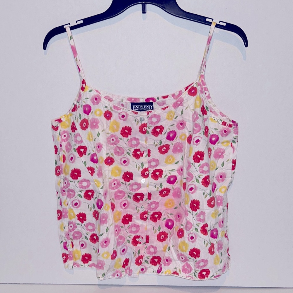 Flower printed top